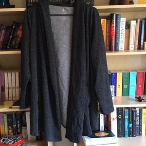 Hooded cardigan